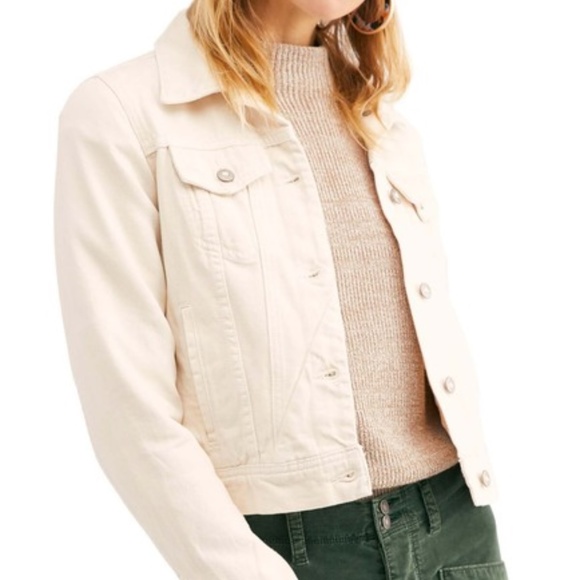 Free People Jackets & Blazers - NEW! Free People Rumors Denim Jacket